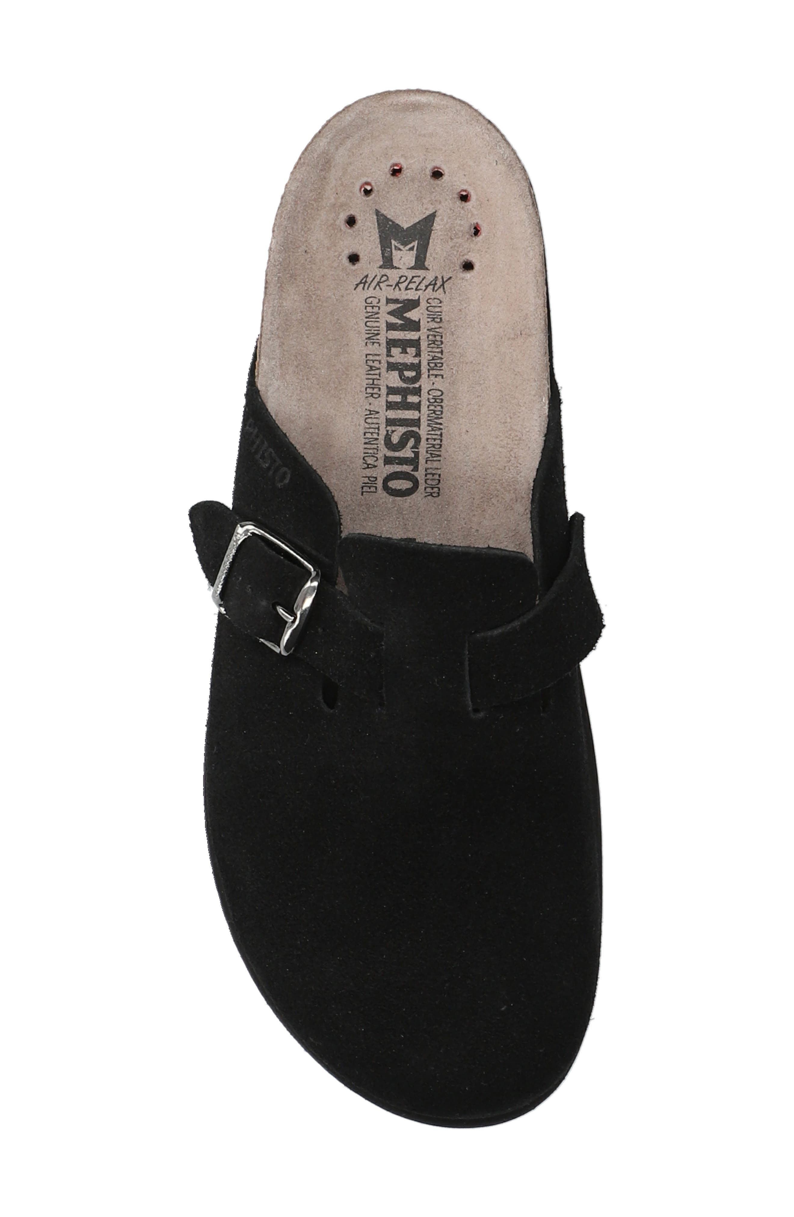 Mephisto Halina Footbed Clog, Alternate, color, Black