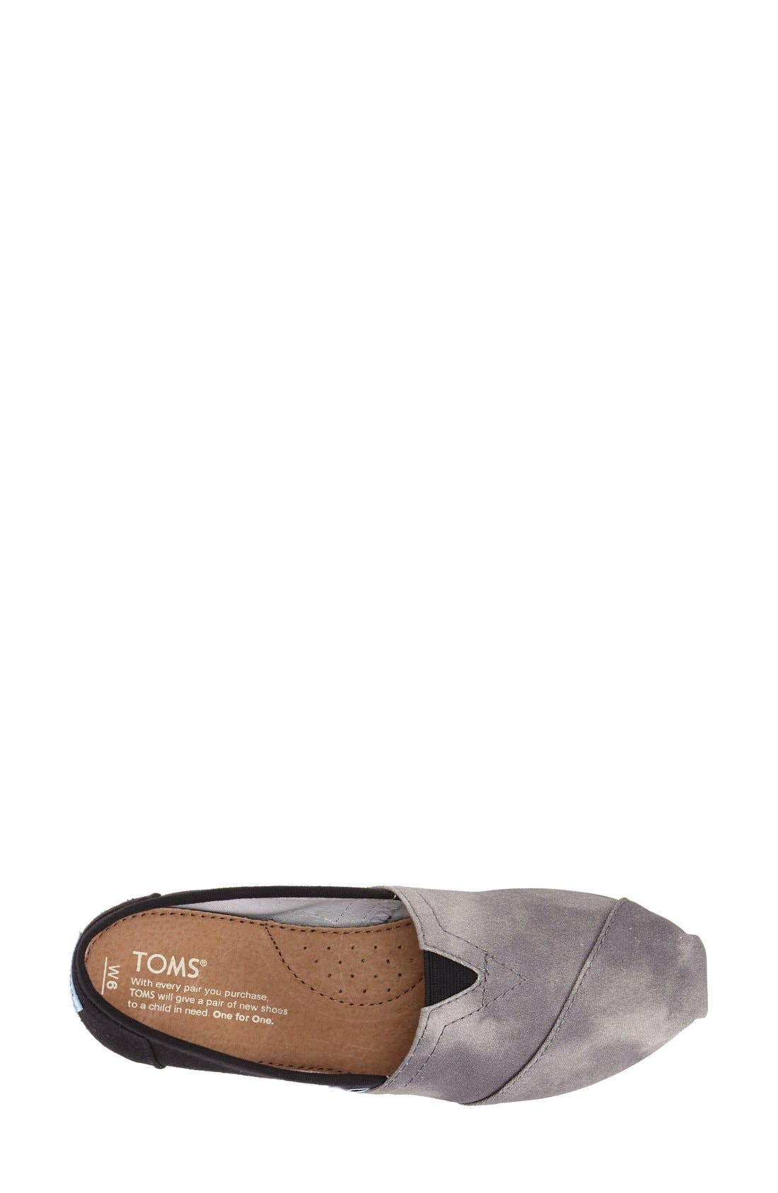 TOMS 'Classic - Washed' Slip-On, Alternate, color, 