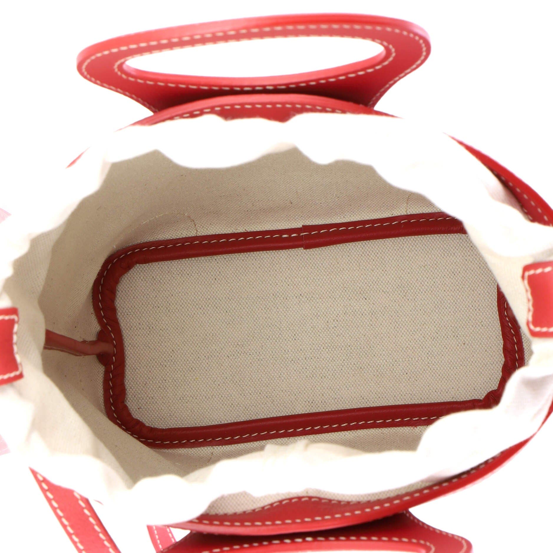 Pre-Owned Goyard Beluga Bag Coated Canvas Mini, Alternate, color, Red