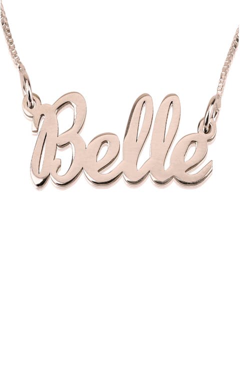 Personalized Nameplate Necklace