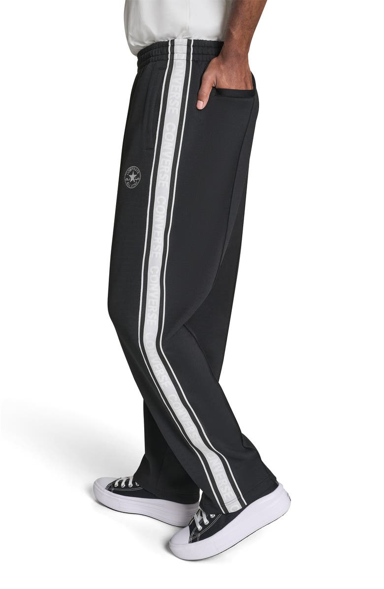 Converse Chuck Taylor Patch Track Pants, Alternate, color, Converse Black