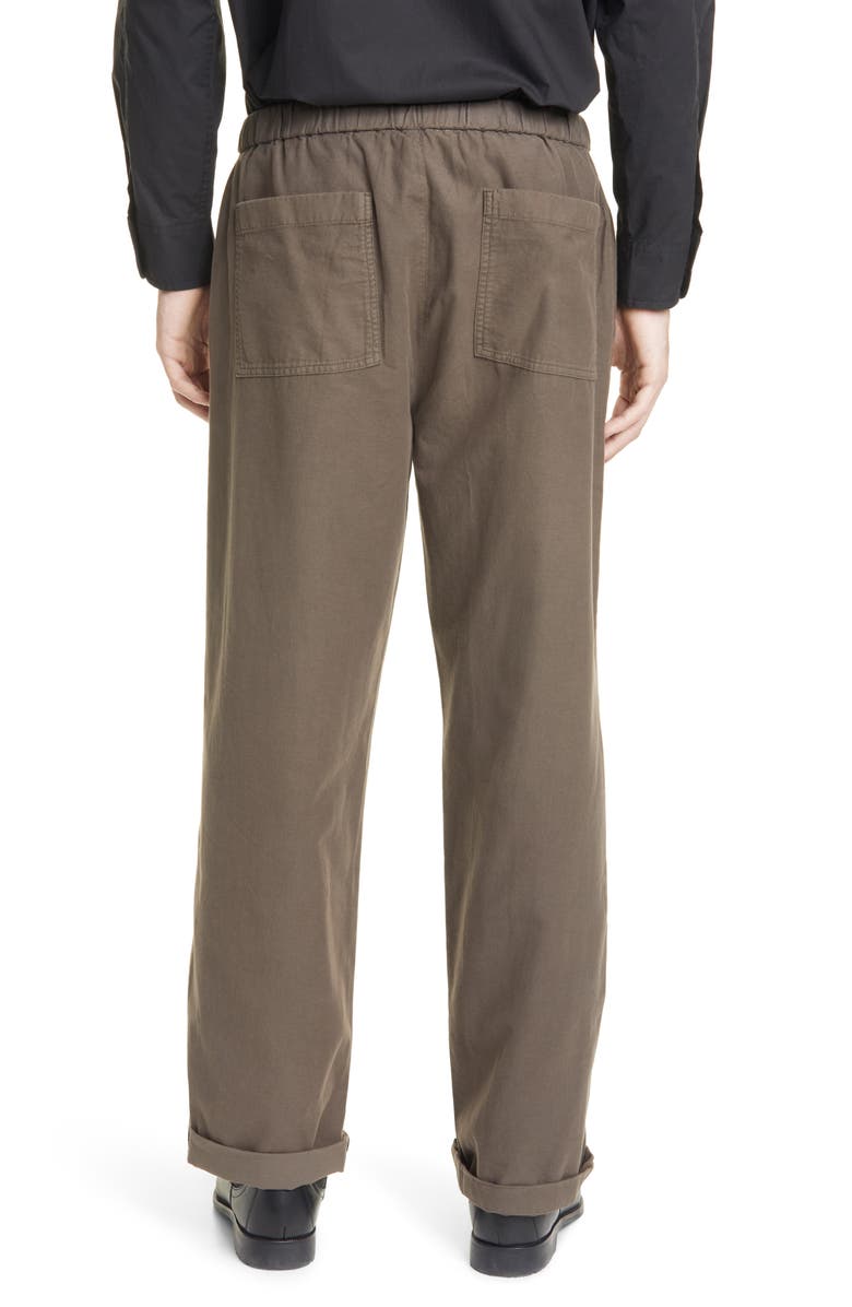 Eileen Fisher Organic Cotton Wide Leg Pants, Alternate, color, 