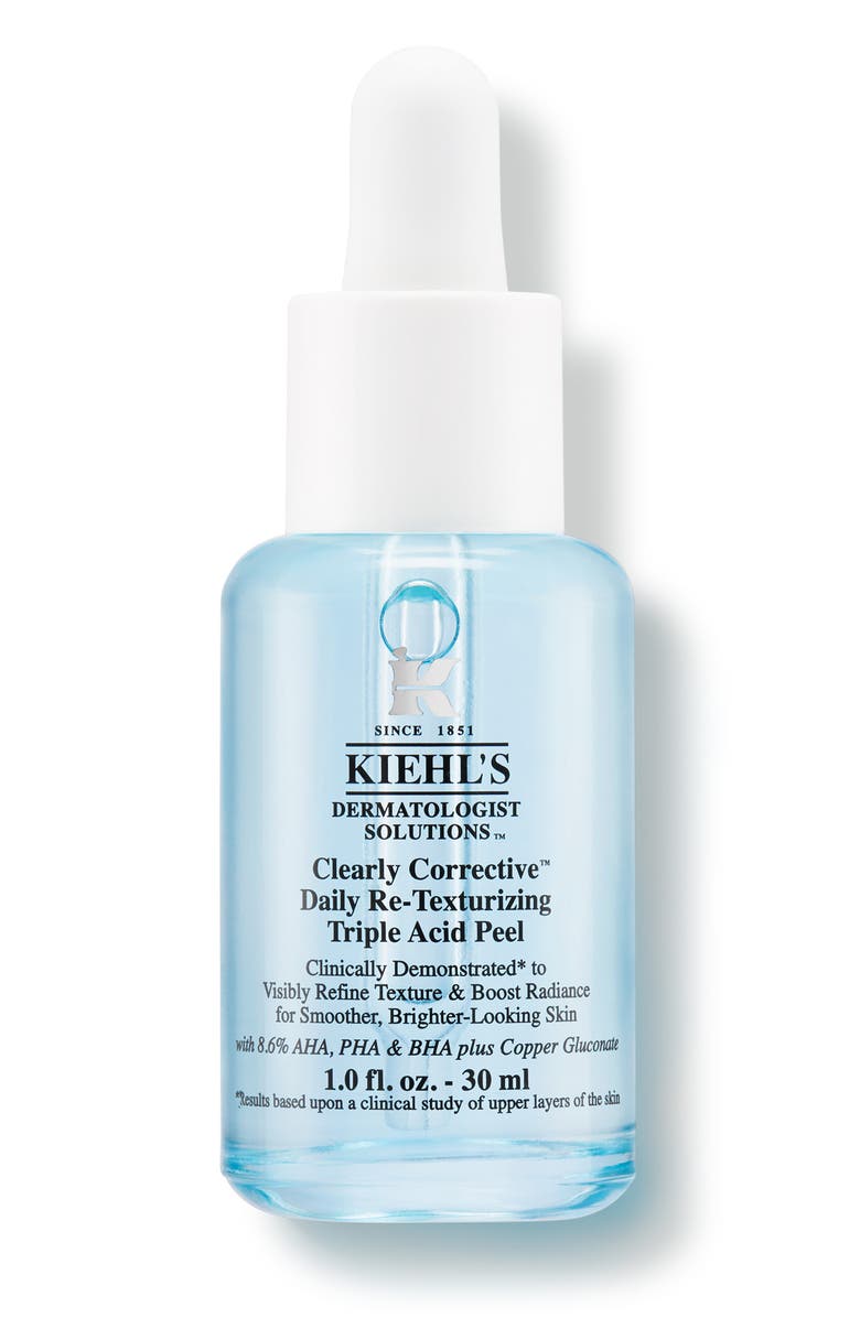 Kiehl's Since 1851 Clearly Corrective<sup>™</sup> Daily Re-Texturizing Triple Acid Peel, Main, color,