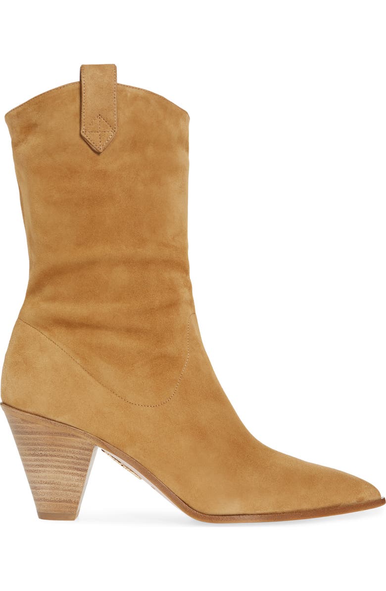 Aquazzura Boogie Western Boot, Alternate, color,