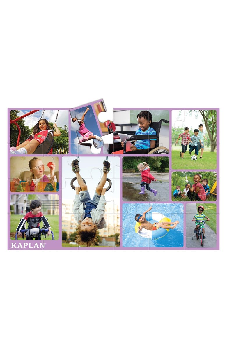 Kaplan Early Learning Company Active Kids Floor Puzzle - 24 Pieces, Alternate, color, Multicolored