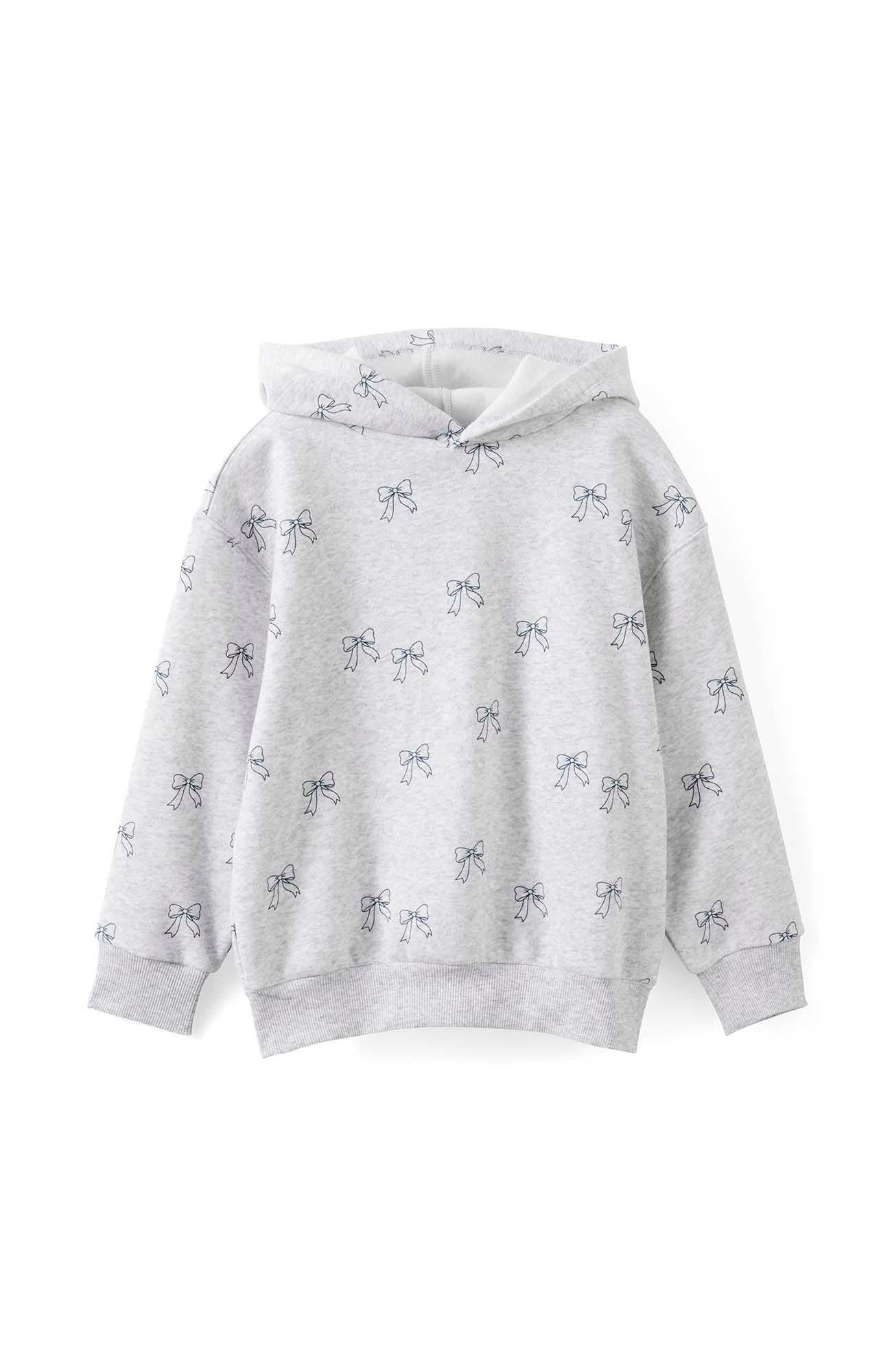 Grey Marle Bow Yardage