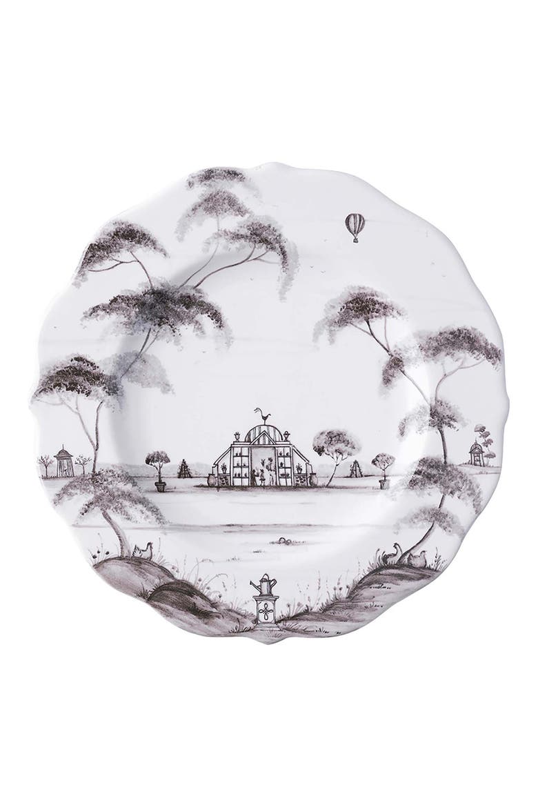 Country Estate Dessert Plate, Main, color, FLINT