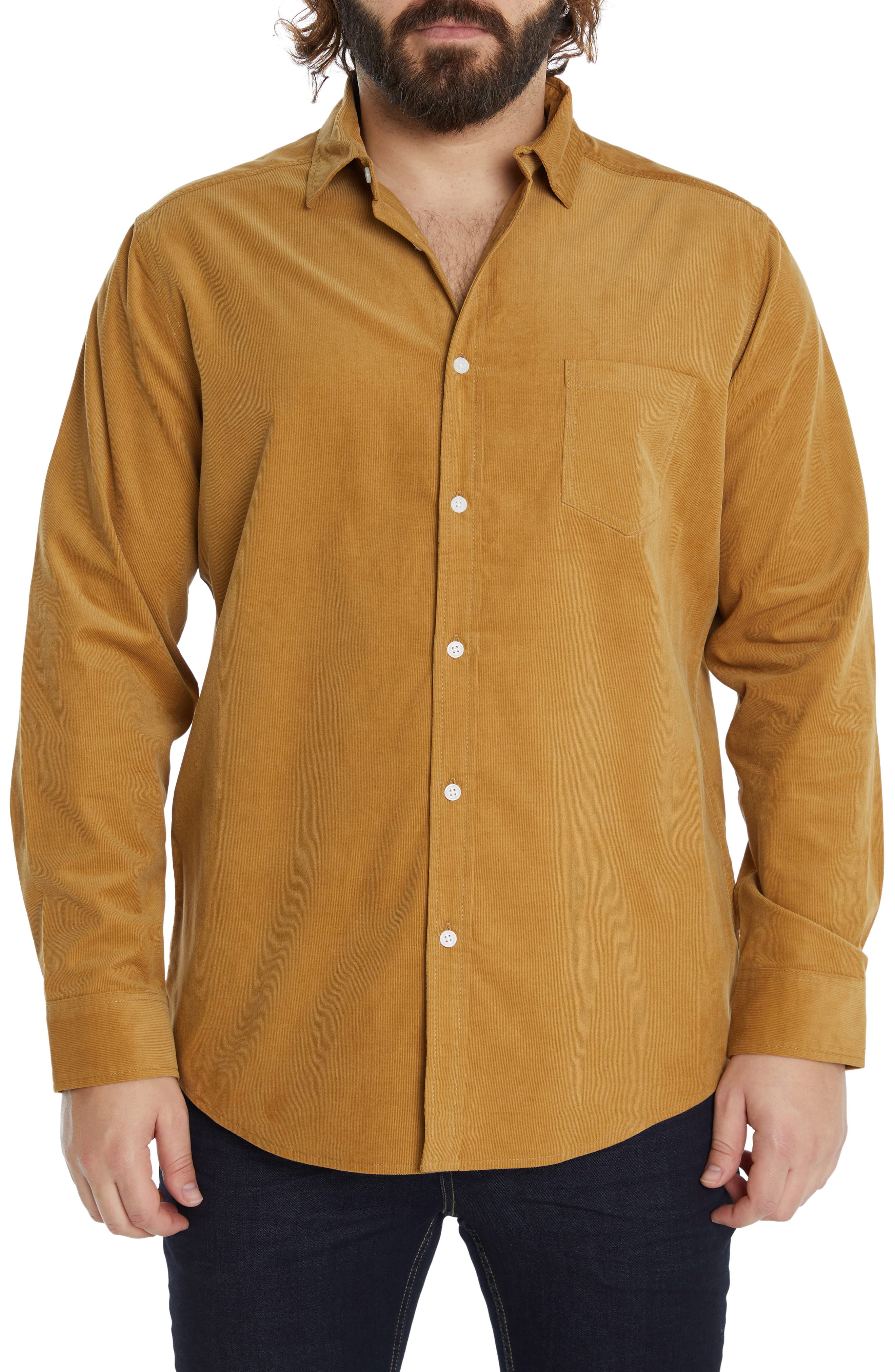 Johnny Bigg Cape Cord Button-Up Shirt (Men) | Nordstrom