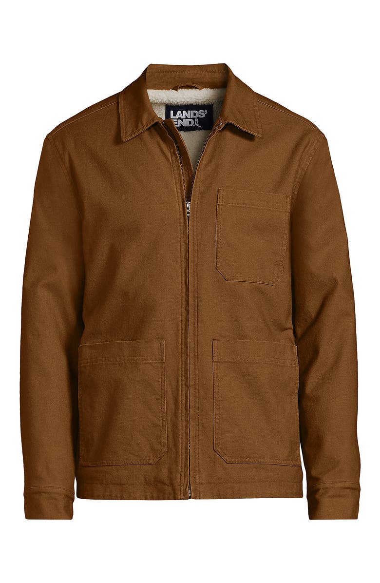 Lands' End Workwear Canvas Jacket, Alternate, color,