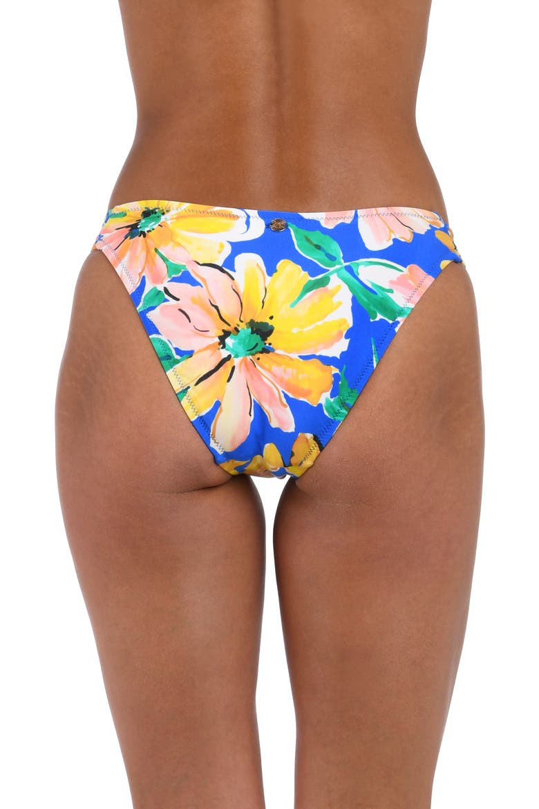 Sunflower French Cut Bikini Bottoms, Alternate, color, BLUE MULTI