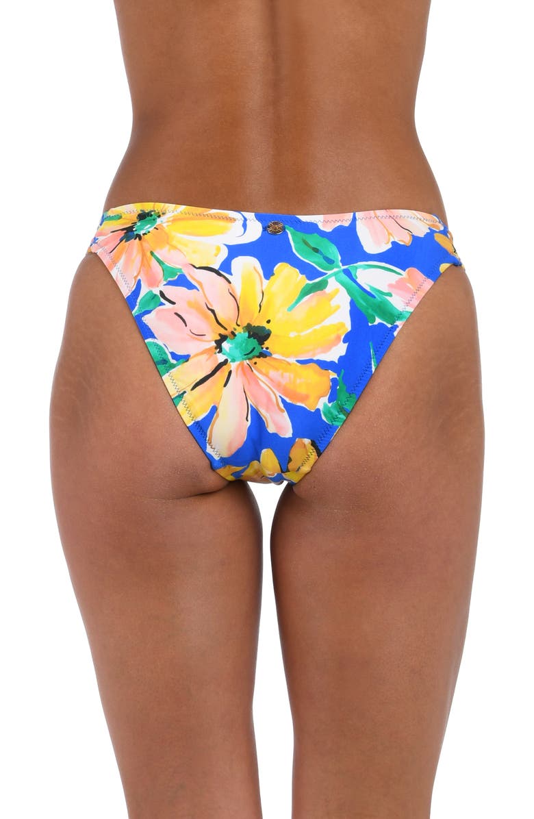 Sunshine 79 Sunflower French Cut Bikini Bottoms, Alternate, color, Blue Multi