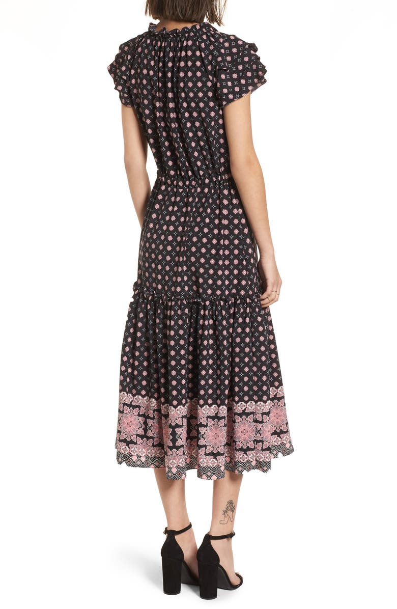 MISA Los Angeles Nika Midi Dress, Alternate, color, 