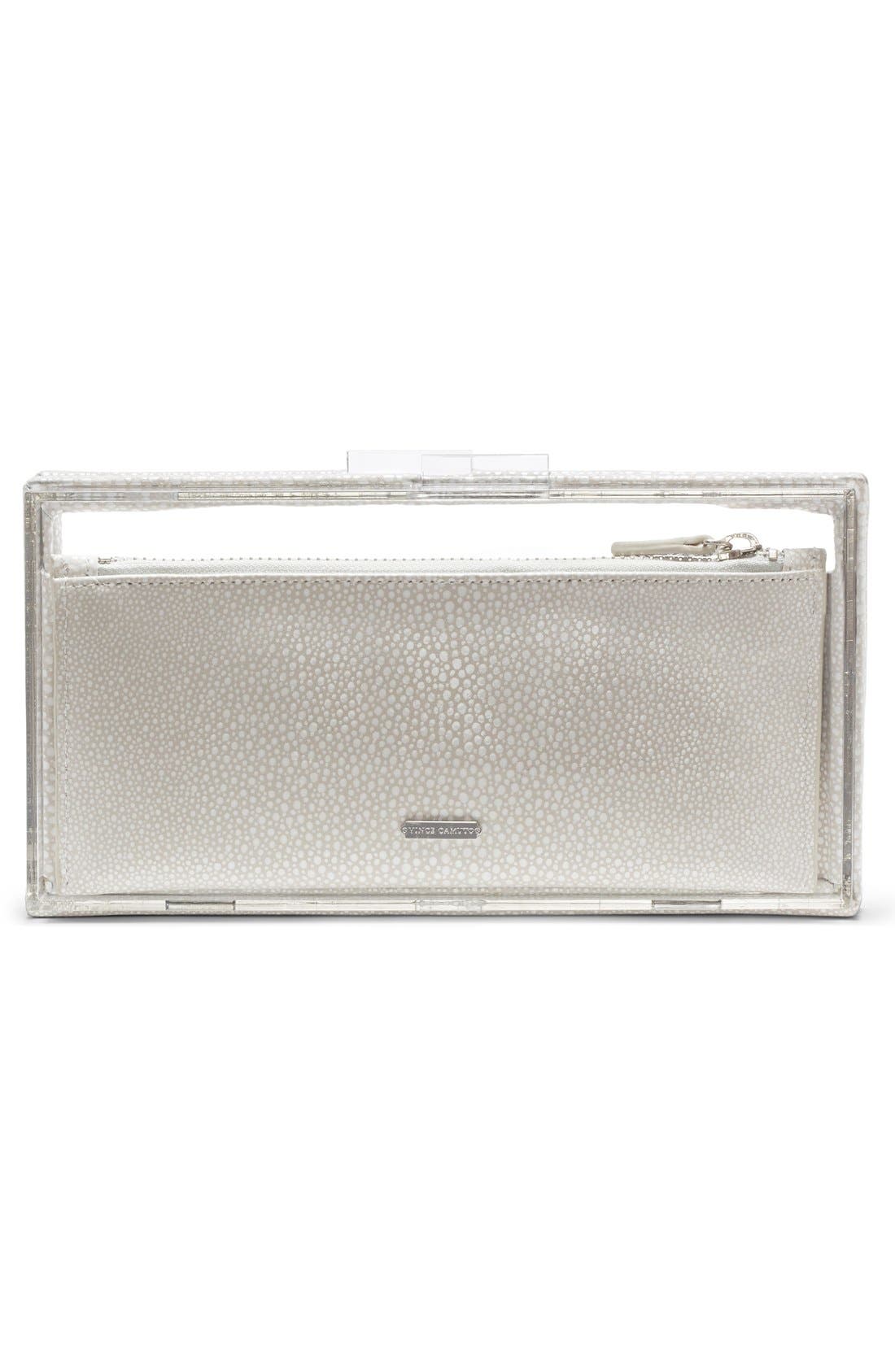 'Kash' Clutch, Alternate, color, MOONSTRUCK