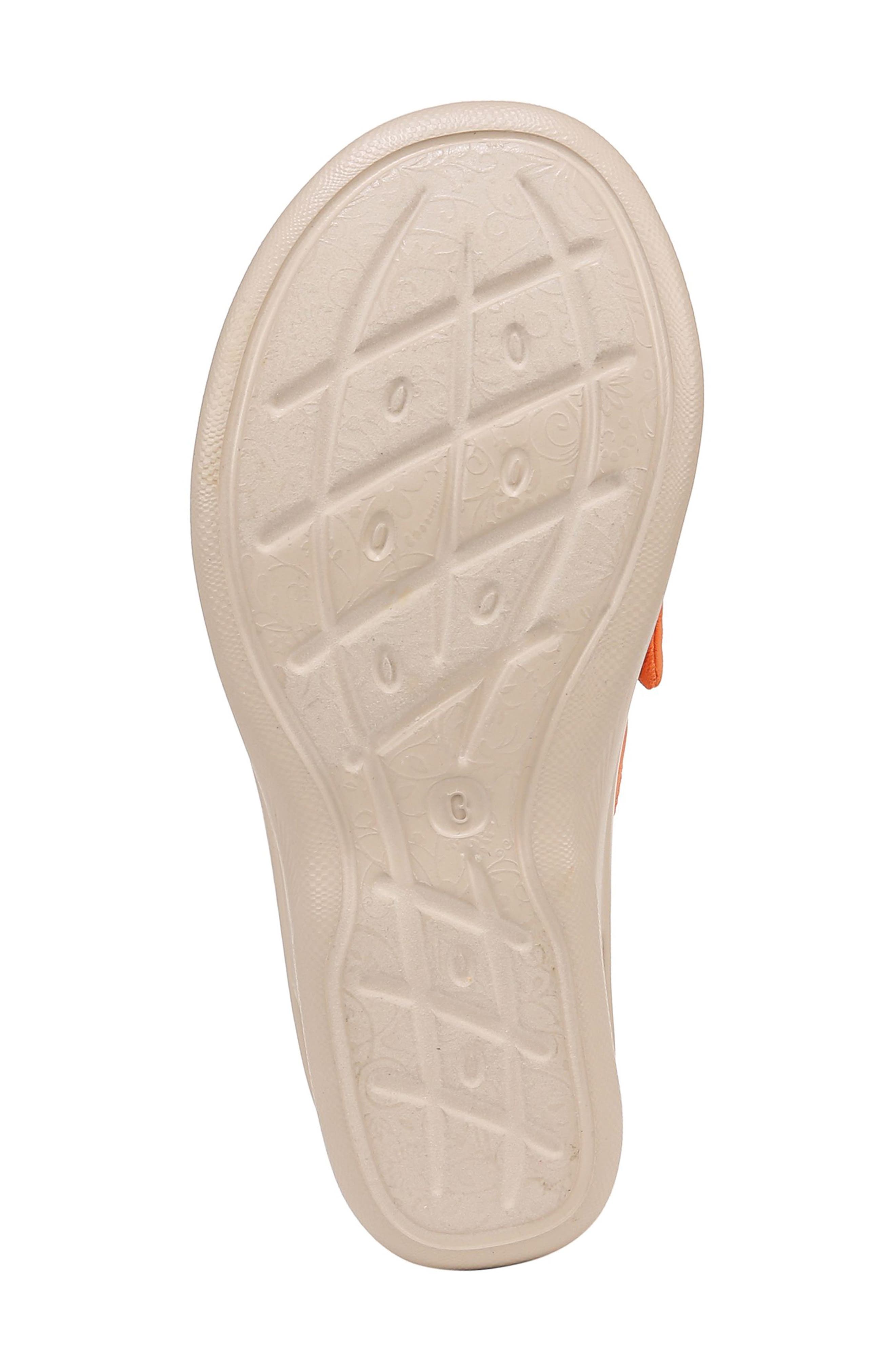 LifeStride BZees Smile II Wedge Slide Sandal, Alternate, color, Orange