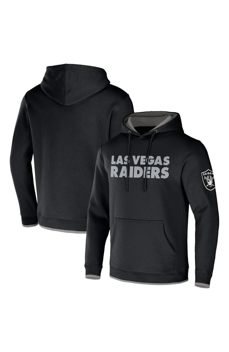 NFL X DARIUS RUCKER Men's NFL x Darius Rucker Collection by Fanatics Black Las Vegas Raiders Pullover Hoodie, Alternate, color, Black