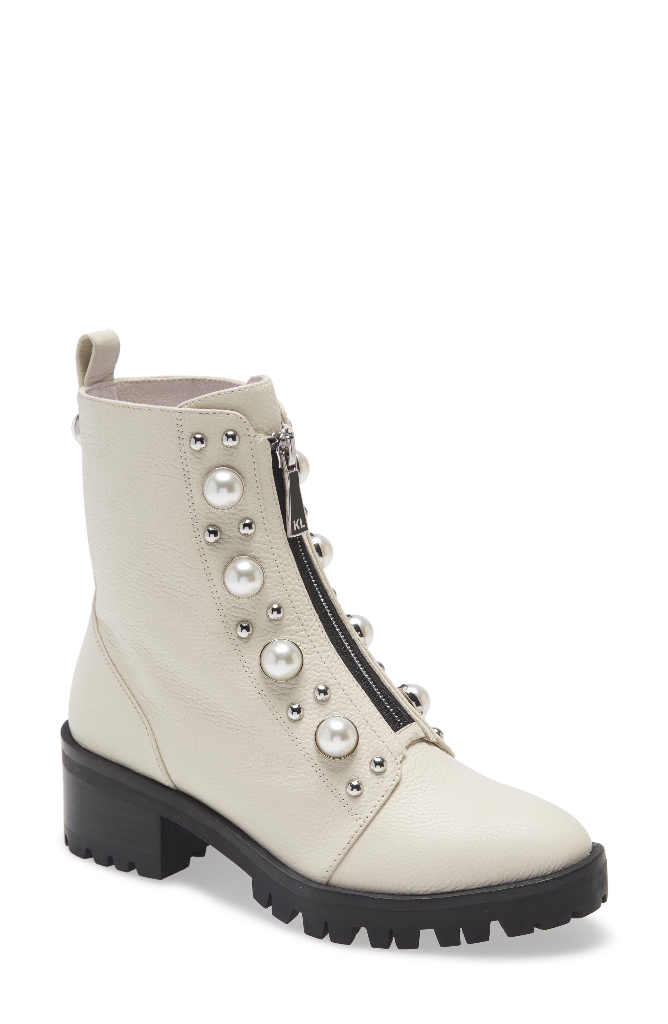 Payzlee Lug Sole Boot, Main, color, ECRU