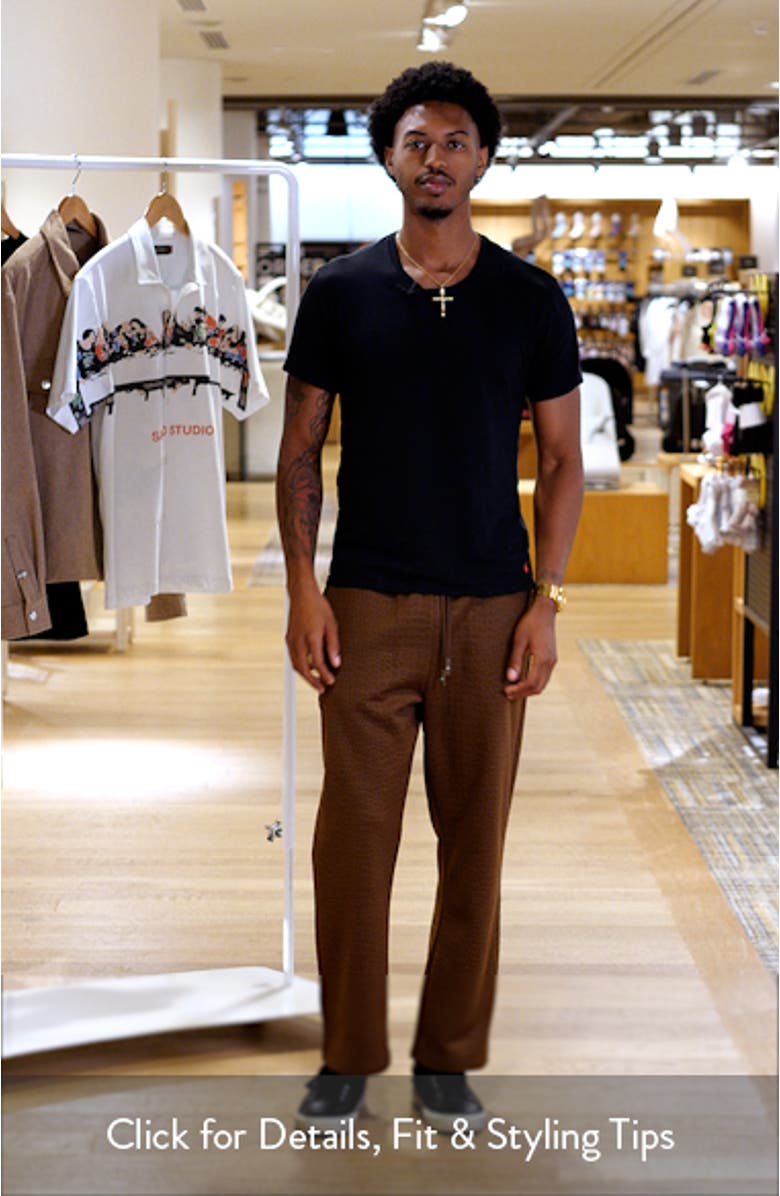 Uno Texture Sweatpants, sales video thumbnail