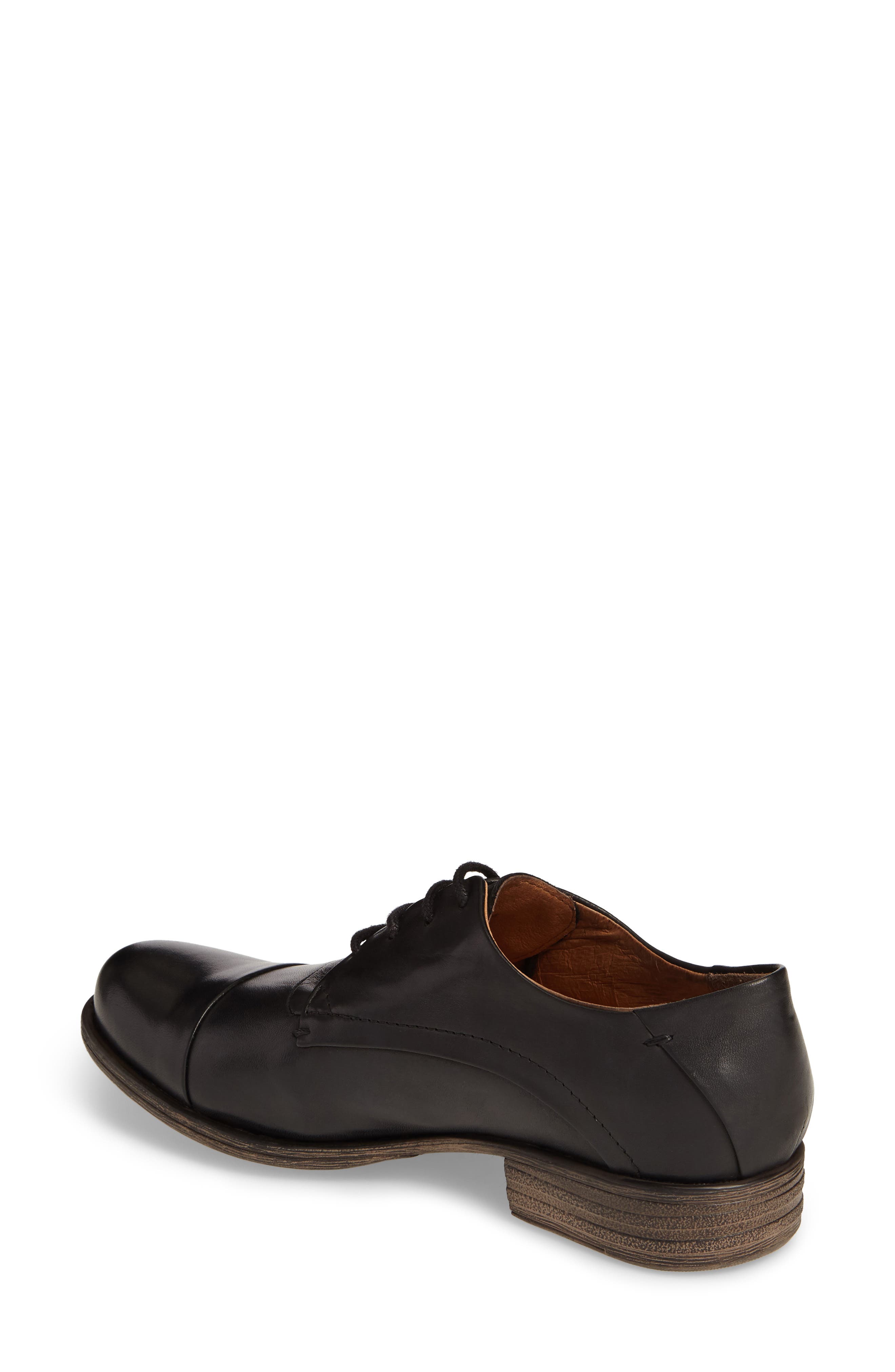 Miz Mooz Letty Oxford Flat, Alternate, color, Black