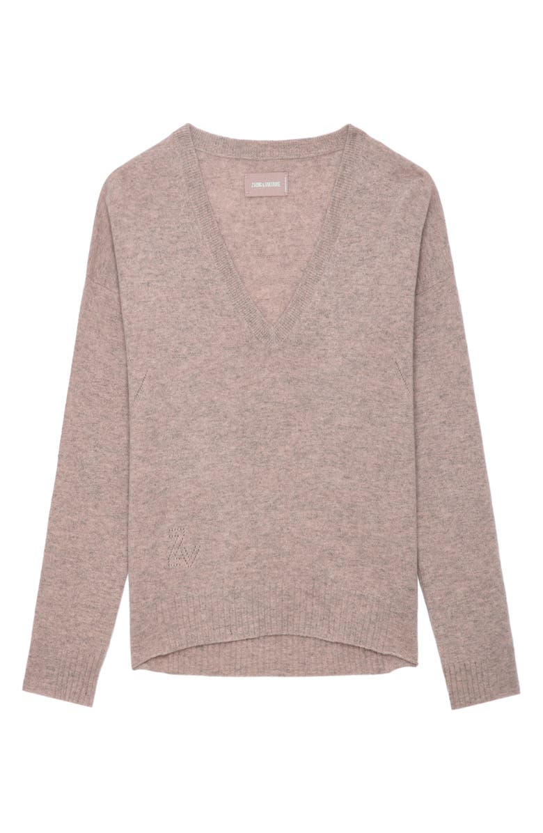 Zadig & Voltaire Vivi Cashmere Sweater, Alternate, color,
