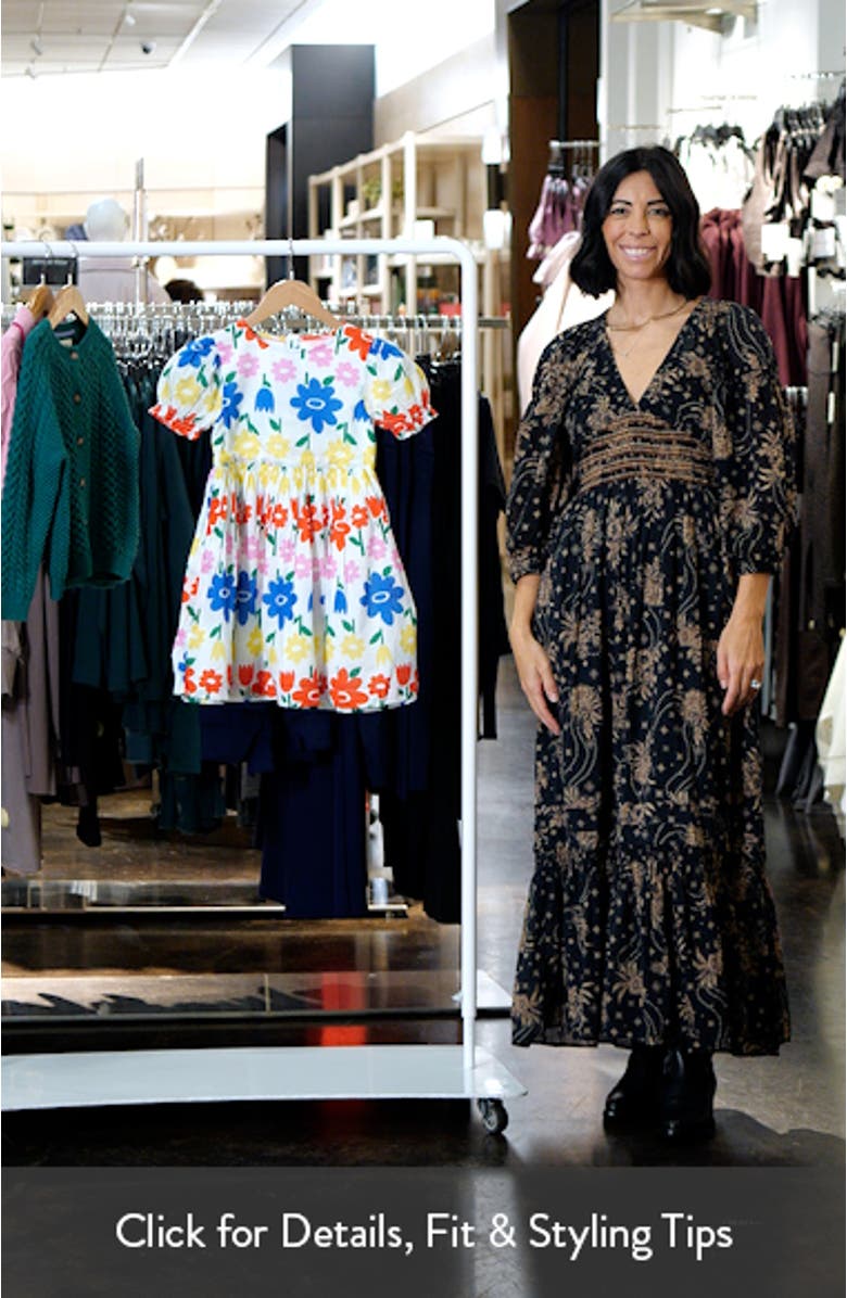 Kids' Madeline Floral Cotton Dress, sales video thumbnail