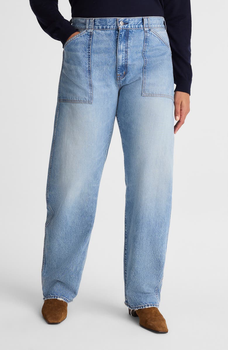 Madewell The Balloon Utility Jeans, Alternate, color, Raebrook Wash