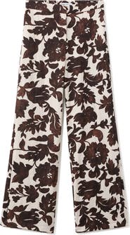MANGO Floral Pants