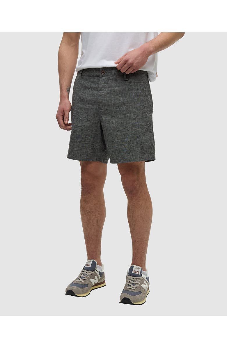 tentree Hemp Latitude 7" Short, Main, color, Graphite Heather