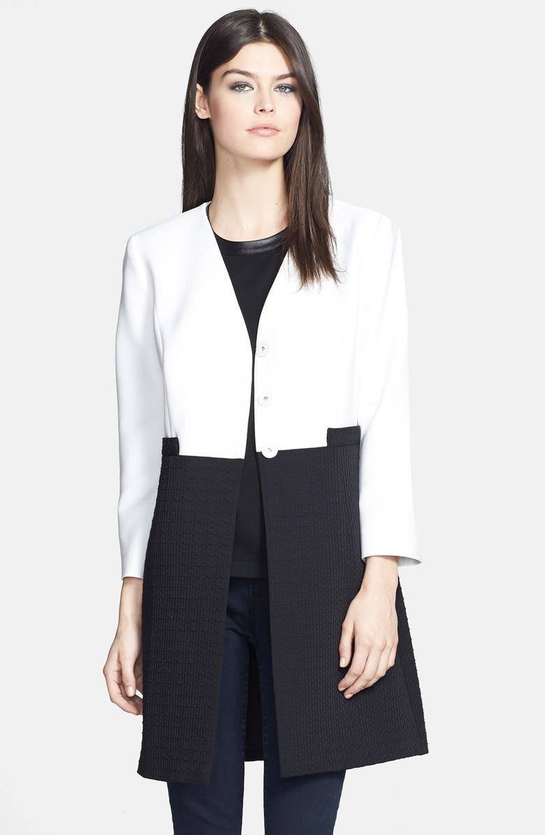 Classiques Entier<sup>®</sup> 'Royale Jacquard' Two-Tone Topper, Main, color, 