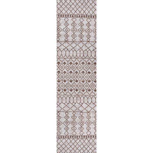 Jonathan Y Kafel  Bohemian Indoor/outdoor Area Rug In Beige/brown