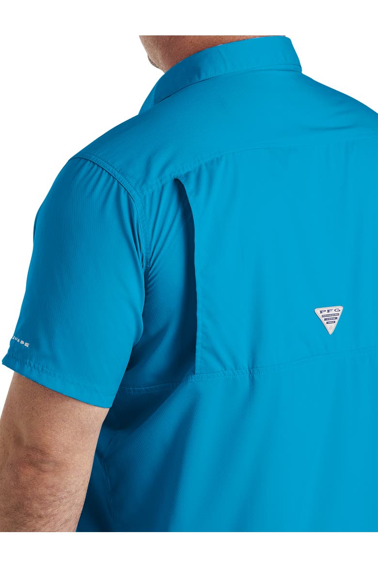 Big & Tall PFG Slack Tide Camp Shirt, Alternate, color, OCEAN BLUE