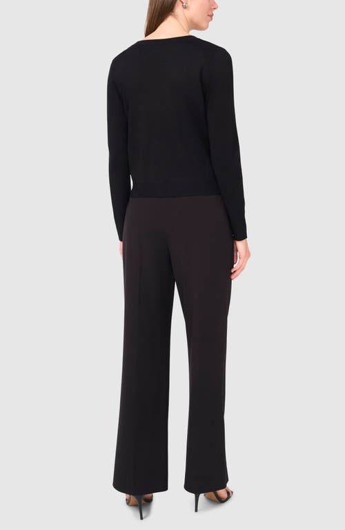 Halogenr Halogen(r) V-neck Cardigan In Rich Black