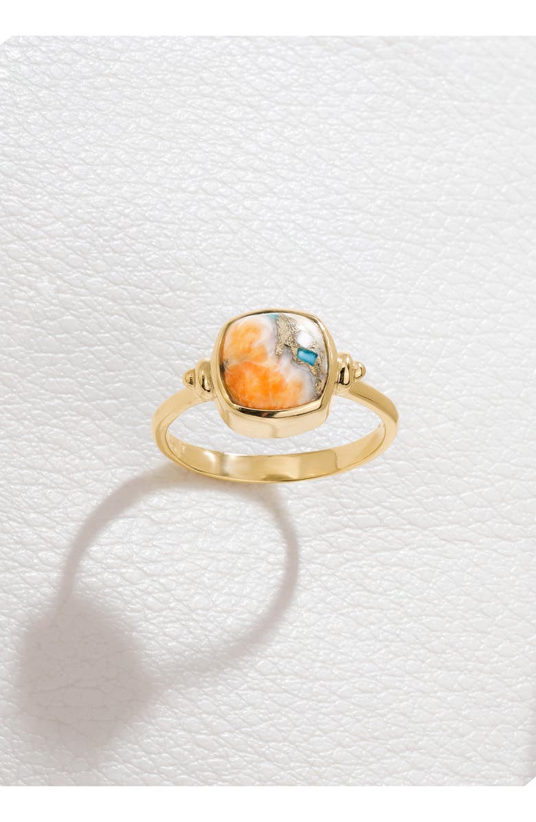 YS GEMS Gemstone Ring, Alternate, color, Orange