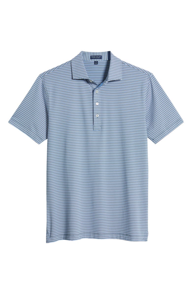 Peter Millar Avon Stripe Performance Jersey Polo, Alternate, color, 