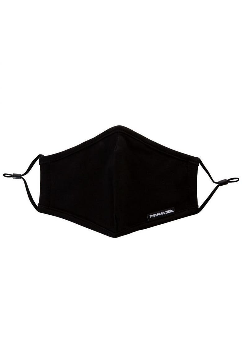 Cotton Face Mask, Main, color, Black