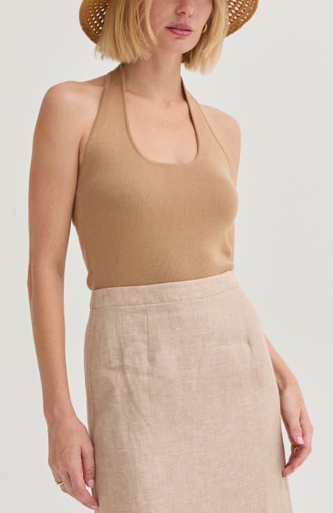 Halter Knit Top