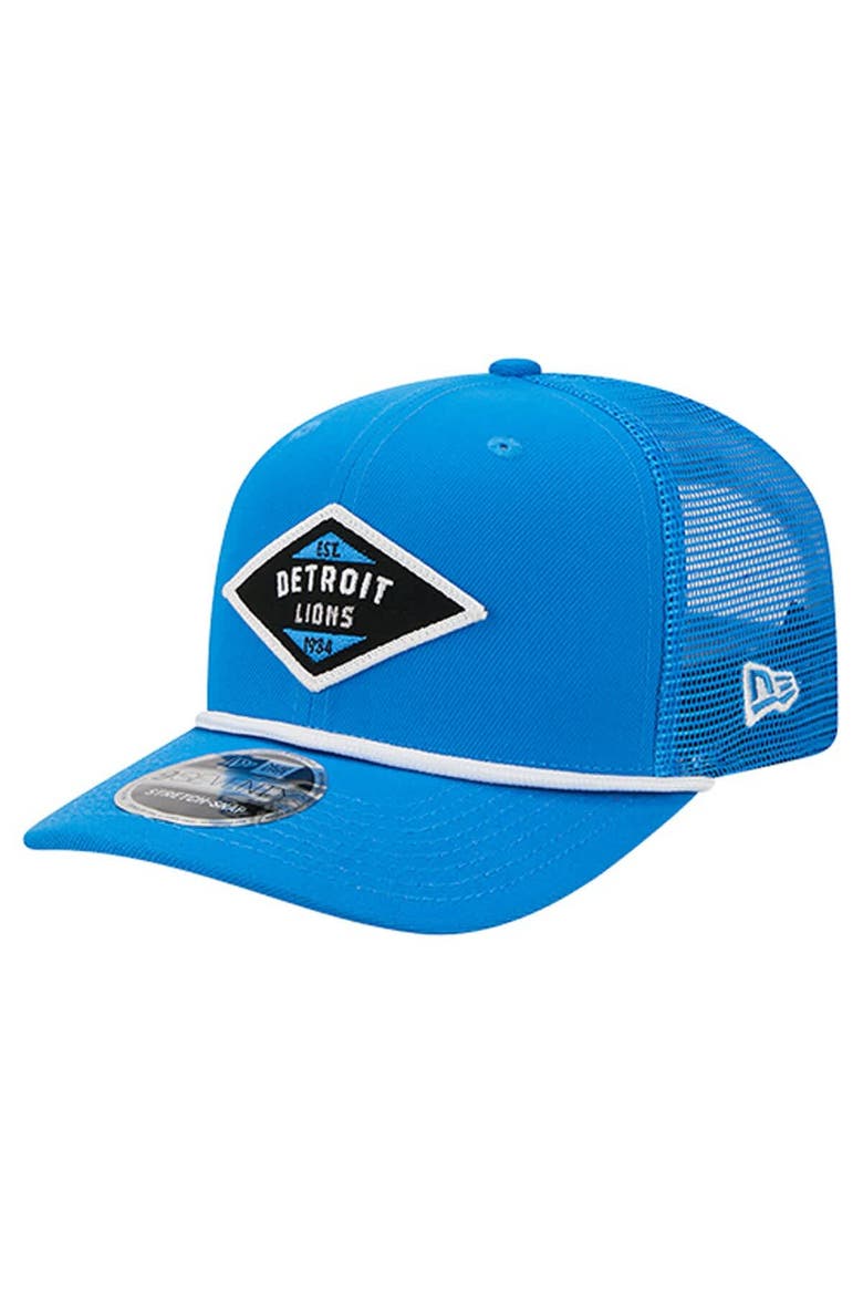Men's New Era  Blue Detroit Lions Team 9SEVENTY Adjustable Hat, Main, color, Blue
