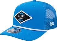 New Era Men's New Era  Blue Detroit Lions Team 9SEVENTY Adjustable Hat