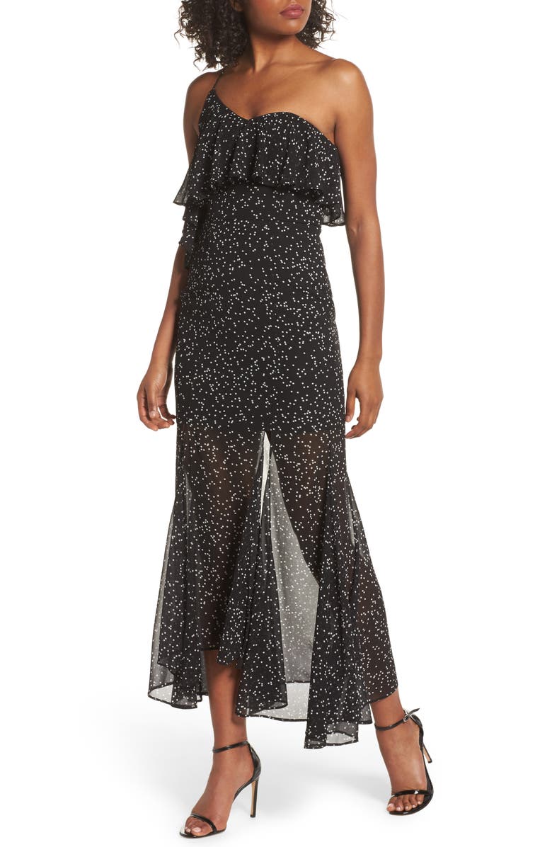 Keepsake the Label Embrace One Shoulder Dress, Main, color, 