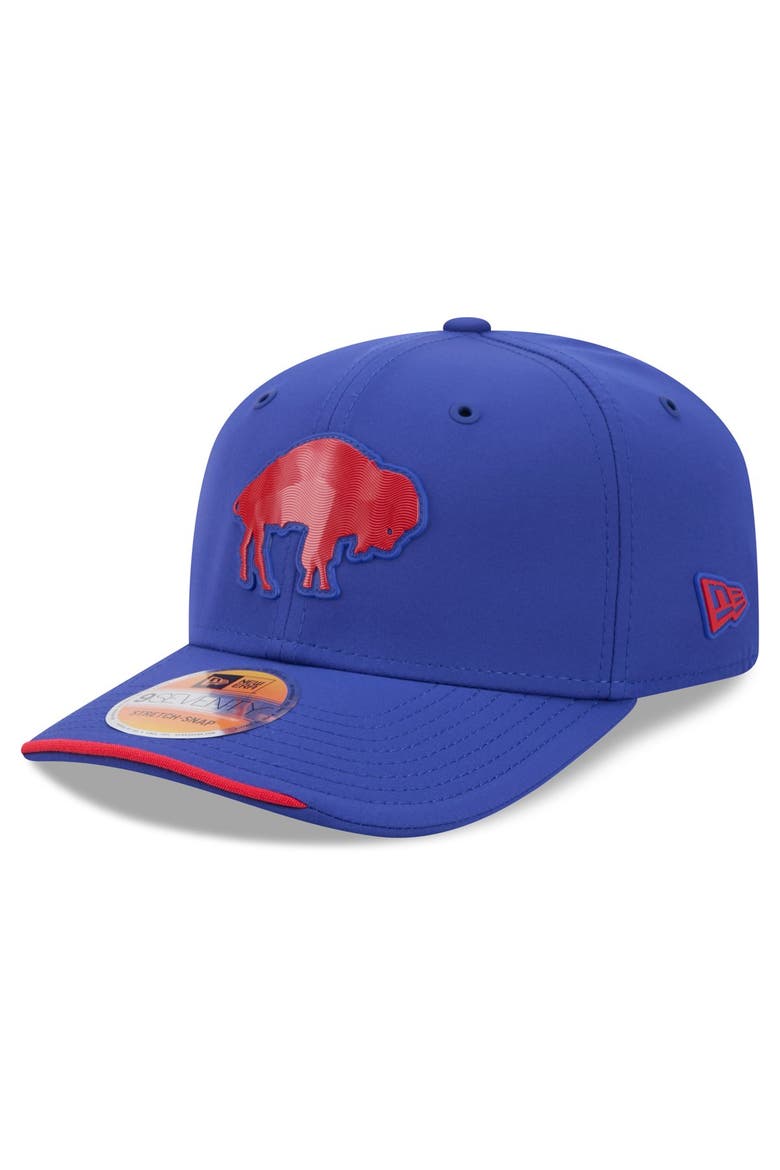 Men's New Era Royal Buffalo Bills 2026 Sideline Throwback 9SEVENTY Adjustable Hat, Main, color, Royal