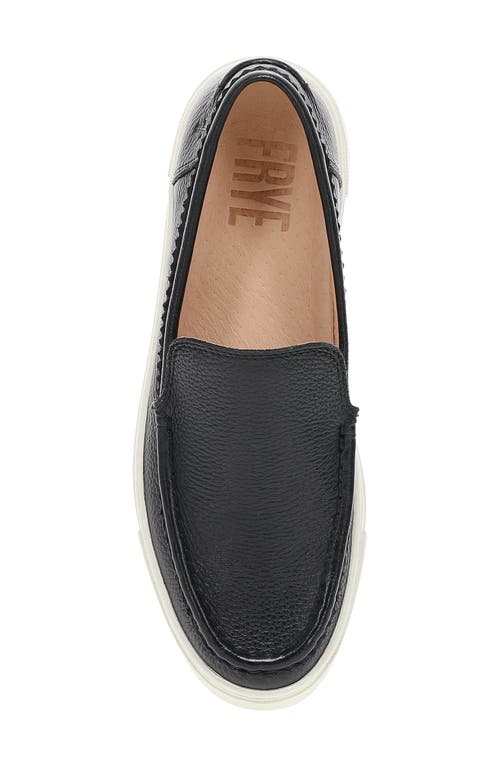 Frye Ivy Venetian Loafer In Black