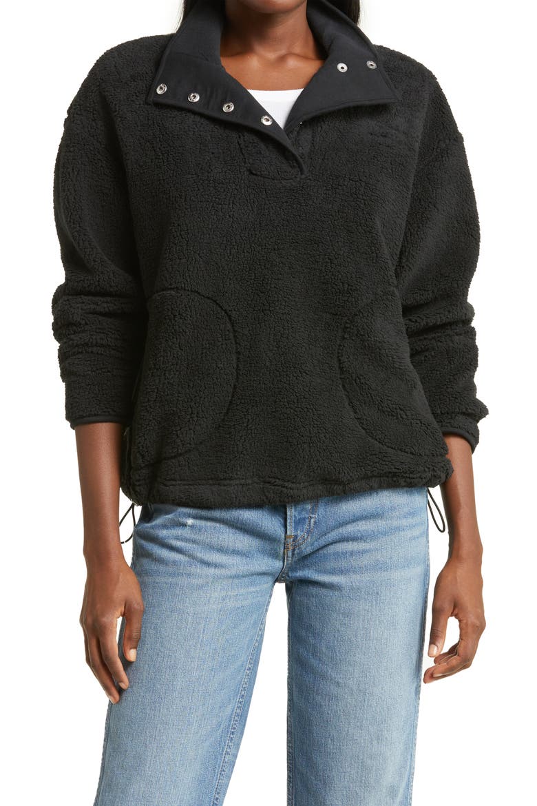 Atwell High-Pile Fleece Jacket, Main, color, TAR