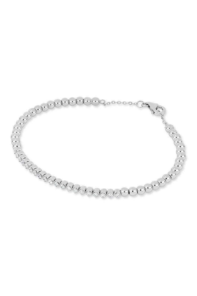 Audrey 18k Gold Diamond Bracelet, Alternate, color, 18KW