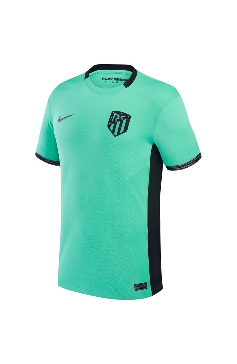 Nike Men's Nike  Green Atletico de Madrid 2023/24 Third Stadium Replica Jersey, Alternate, color, 