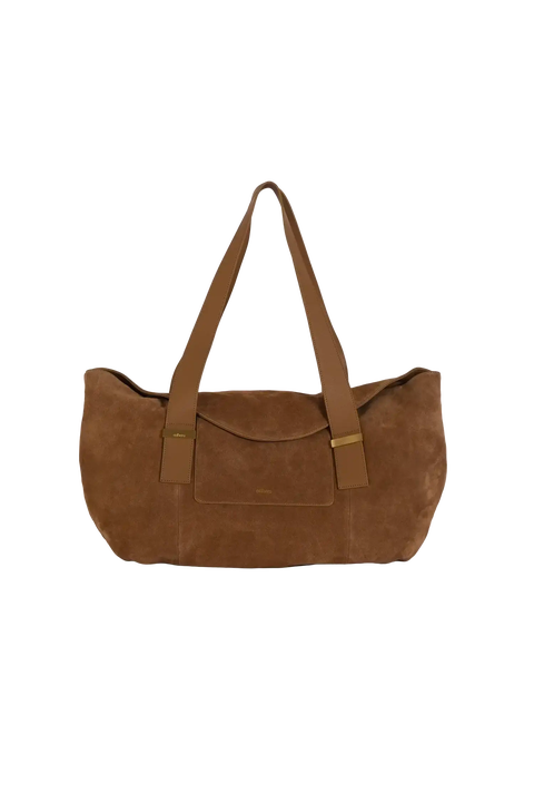 7AM Suede Hobo Bag