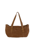 Esthera 7AM Suede Hobo Bag