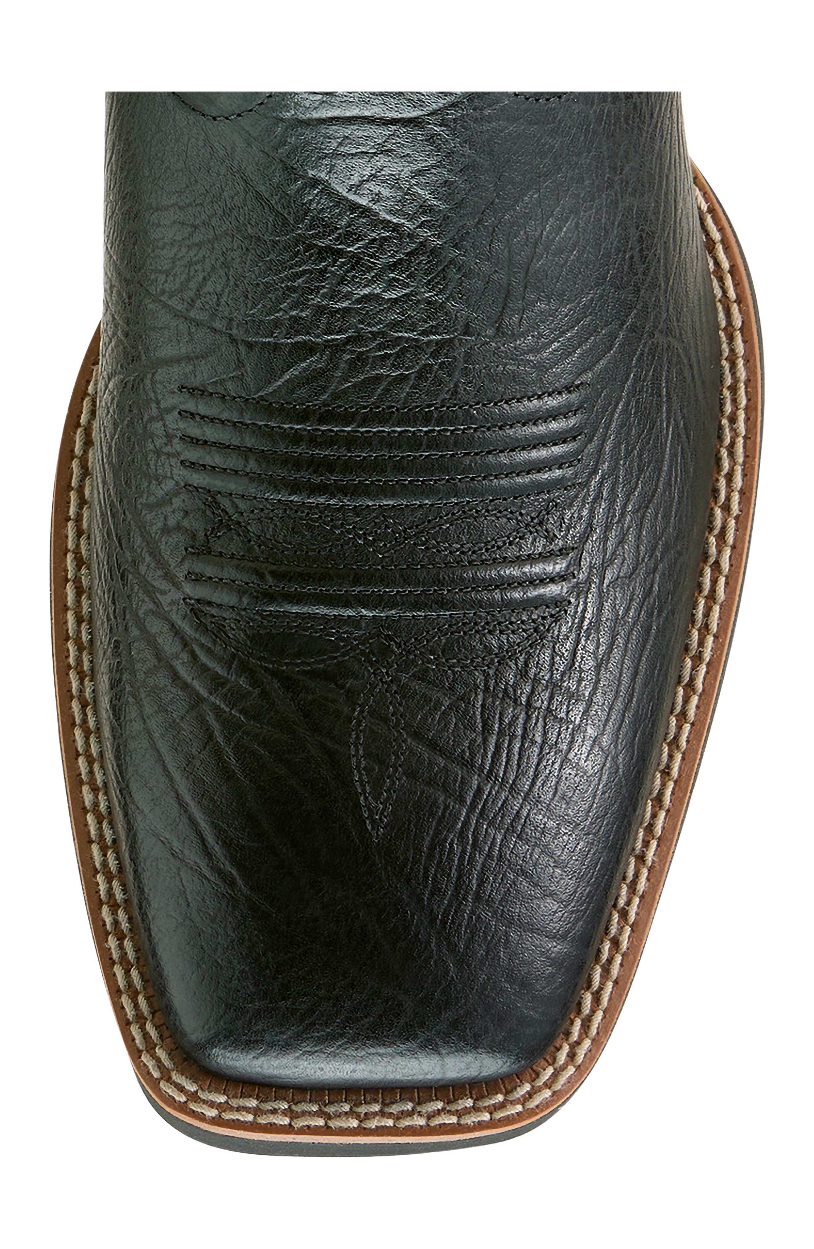 Sport Liberty Antler Western Boot, Alternate, color, BLACK