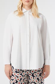 Marina Rinaldi Mrs. Sante Cotton Shirt