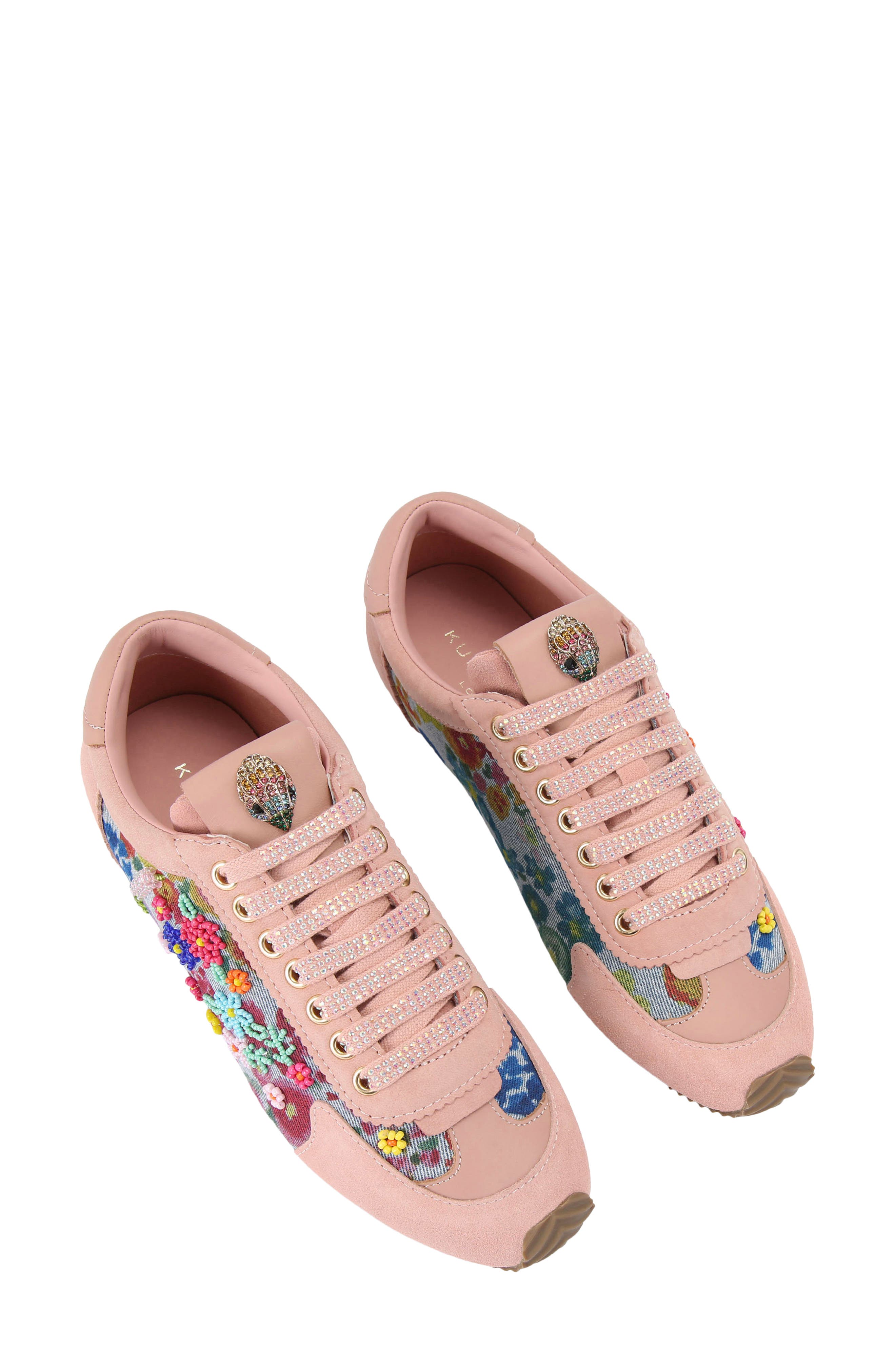 Kurt Geiger London Islington Sneaker, Alternate, color, Light Pink/ Pastel Blue