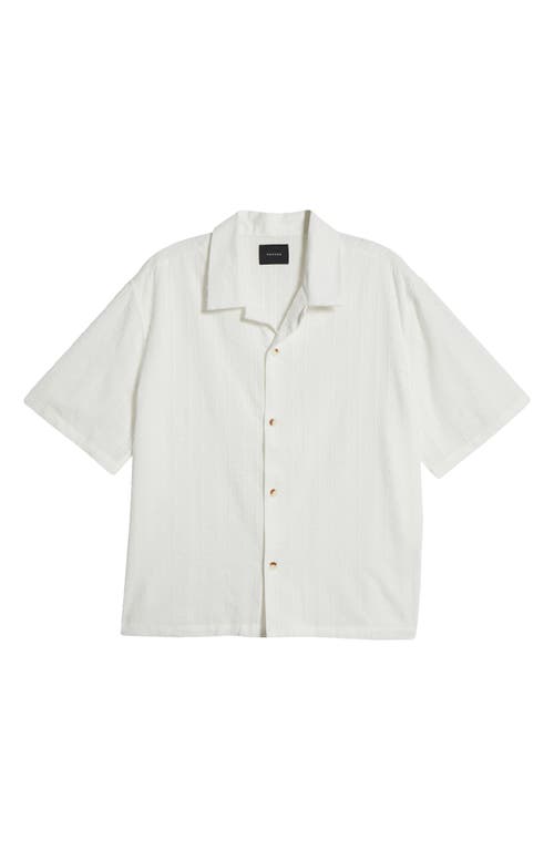 Pacsun Pointelle Camp Shirt