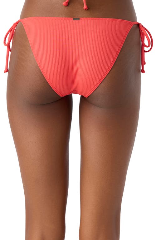 O'neill Saltwater Solids Maracas Rib Side Tie Bikini Bottoms